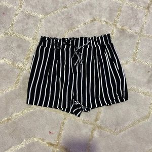 High waisted flowy shorts